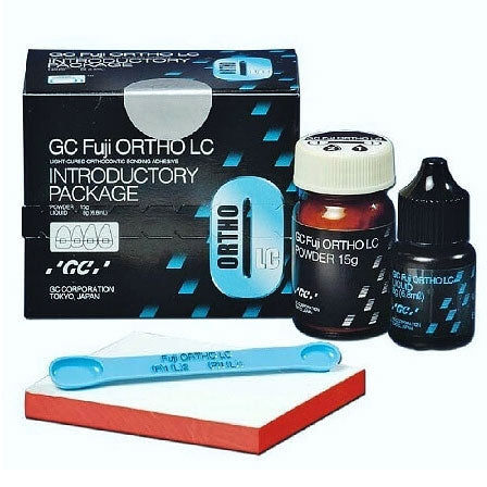 GC Corporation GC Fuji Ortho LC Introductory Package, Light-Cure Orthodontic Cement Kit GC Corporation GC Fuji Ortho LC Introductory Package, Light-Cure Orthodontic Cement Kit